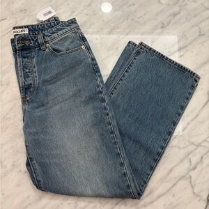 NWT Rolla's Classic Blue Straight Leg Jeans